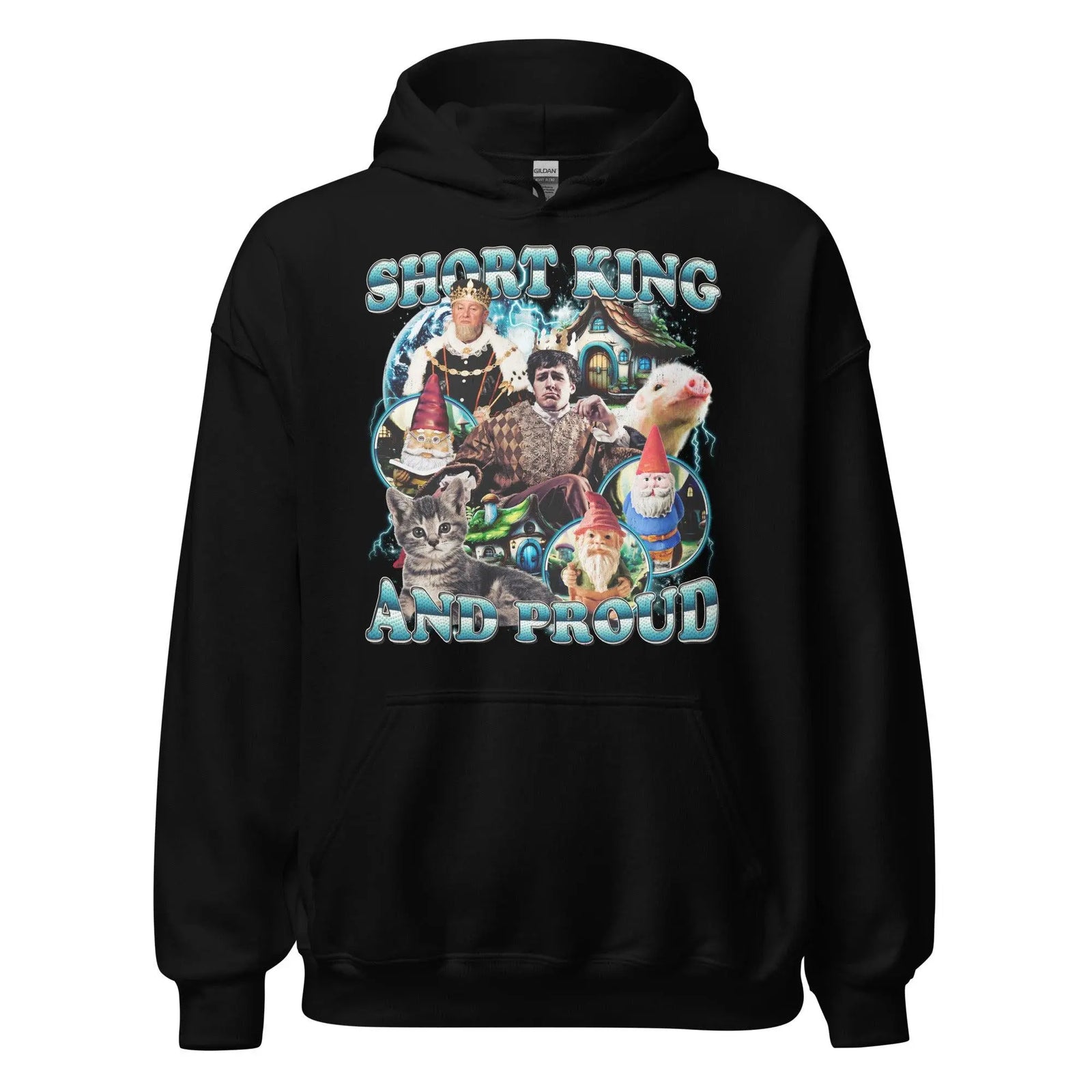 Short King and Proud Hoodie - Orbital Clothing