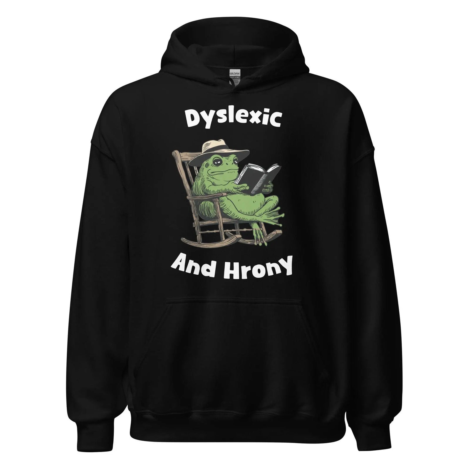 Dyslexic and Hrony Hoodie - Orbital Clothing