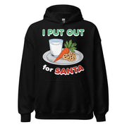 I Put out for Santa Hoodie