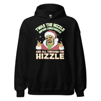 Twas the Nizzle Before Christmizzle Hoodie - Schwarz / S
