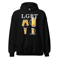 Laten we vanavond bier drinken Hoodie - Zwart / S