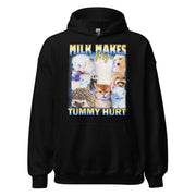 Melk maakt mijn buikpijn hoodie