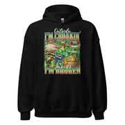 Outside I'm Croakin' Inside I'm Broken Hoodie