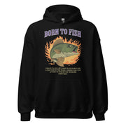 Zum Fischen geboren, gezwungen, meine Arbeitskraft zu verkaufen – Hoodie
