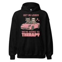 Steig ein, Verlierer, wir gehen zur Therapie! Hoodie - Schwarz / S