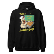 Ich bin eher der Typ für Hähnchenbrust, -keule und -schenkel (Hoodie).