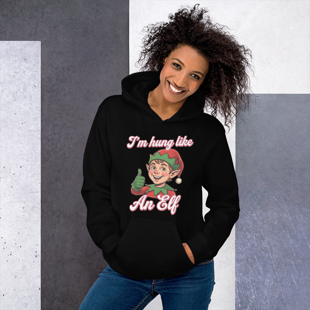 I'm Hung like an Elf Hoodie Orbital Clothing