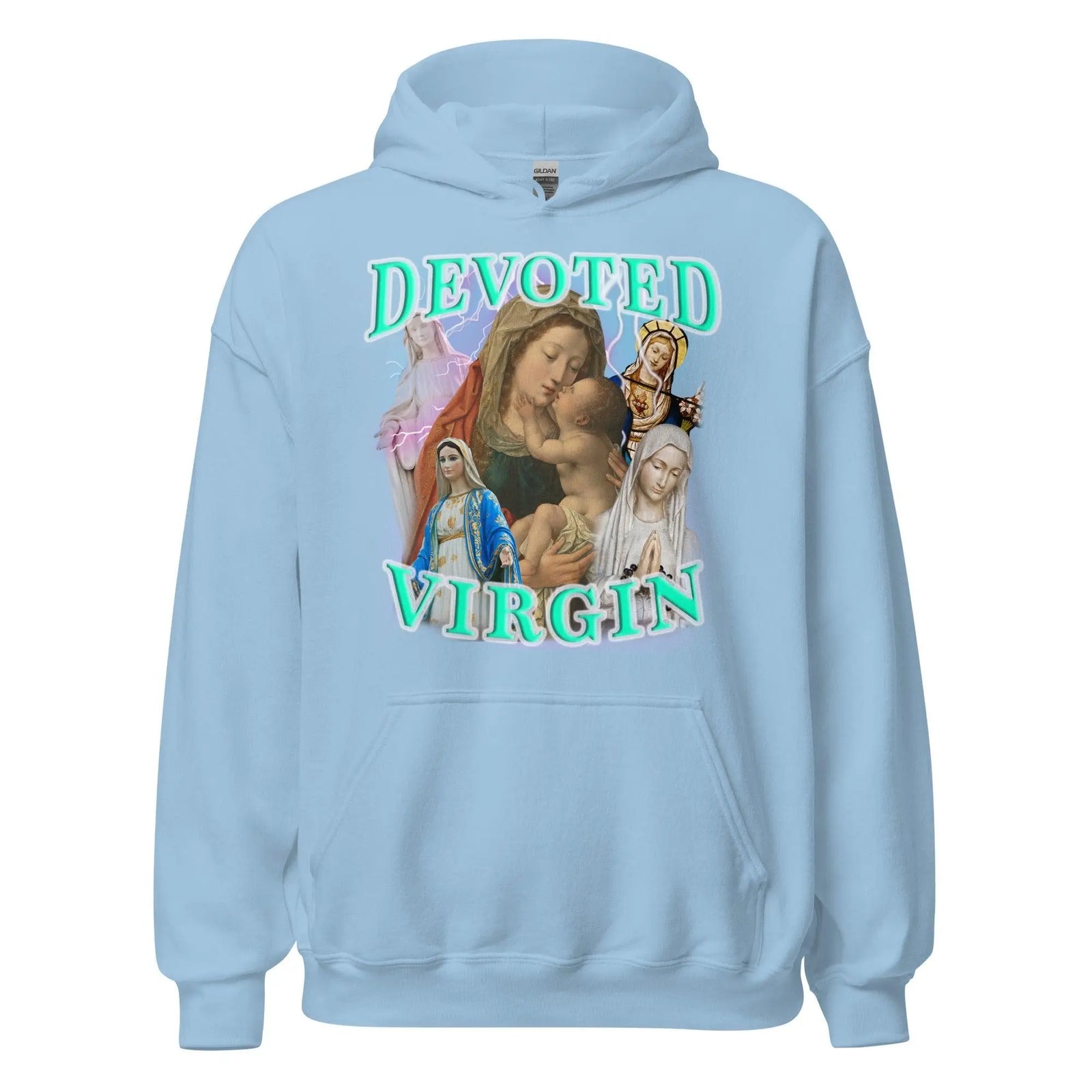 Devoted Virgin Hoodie - Orbital Clothing