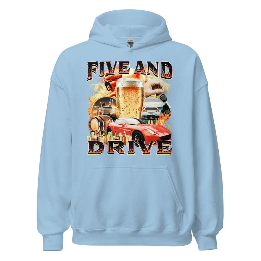 Five and Drive Hoodie - Orbital Clothing