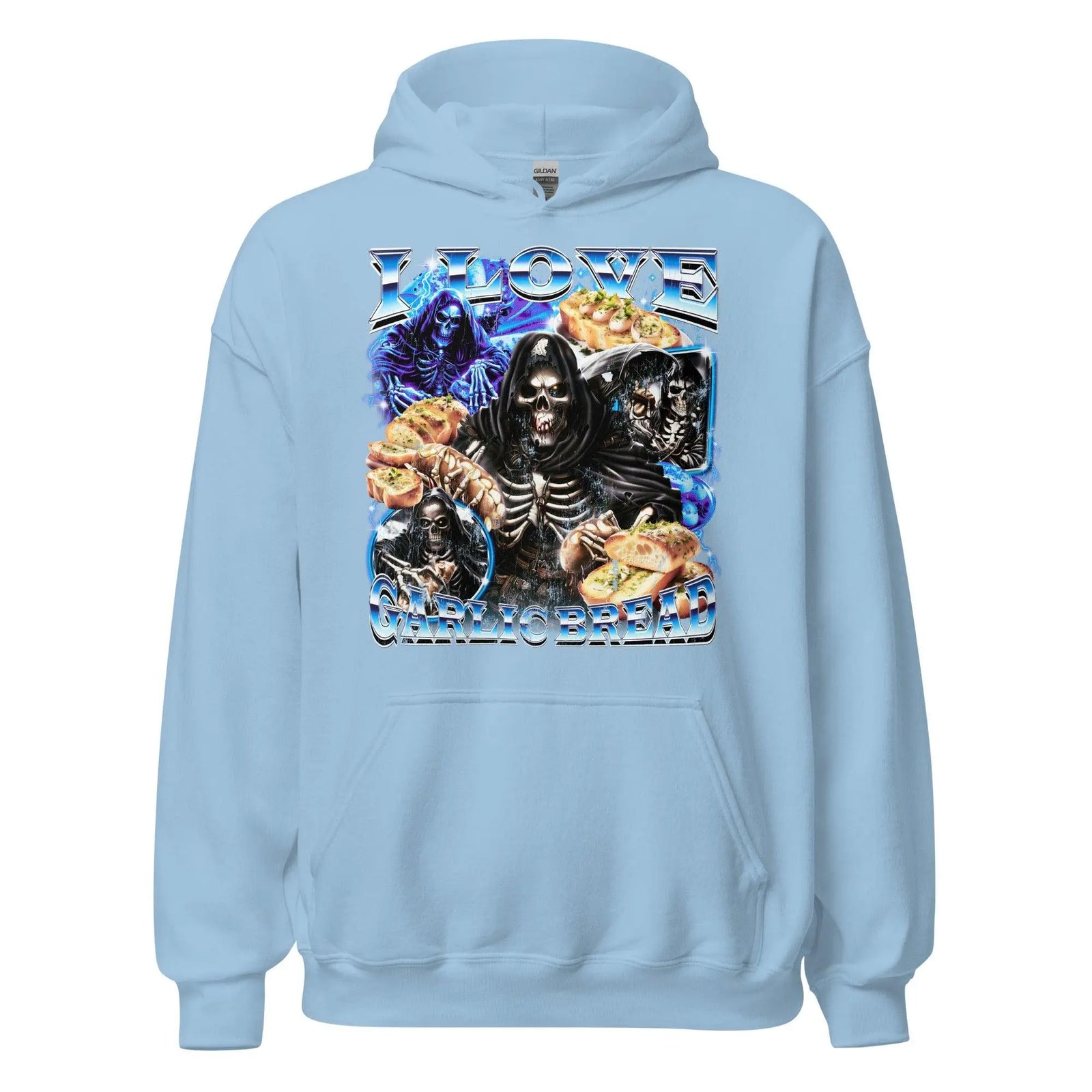 I Love Garlic Bread Hoodie - Orbital Clothing
