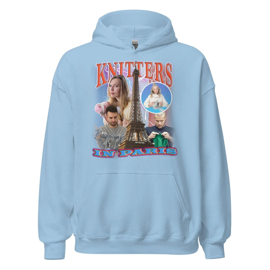 Knitters in Paris Hoodie - Orbital Clothing