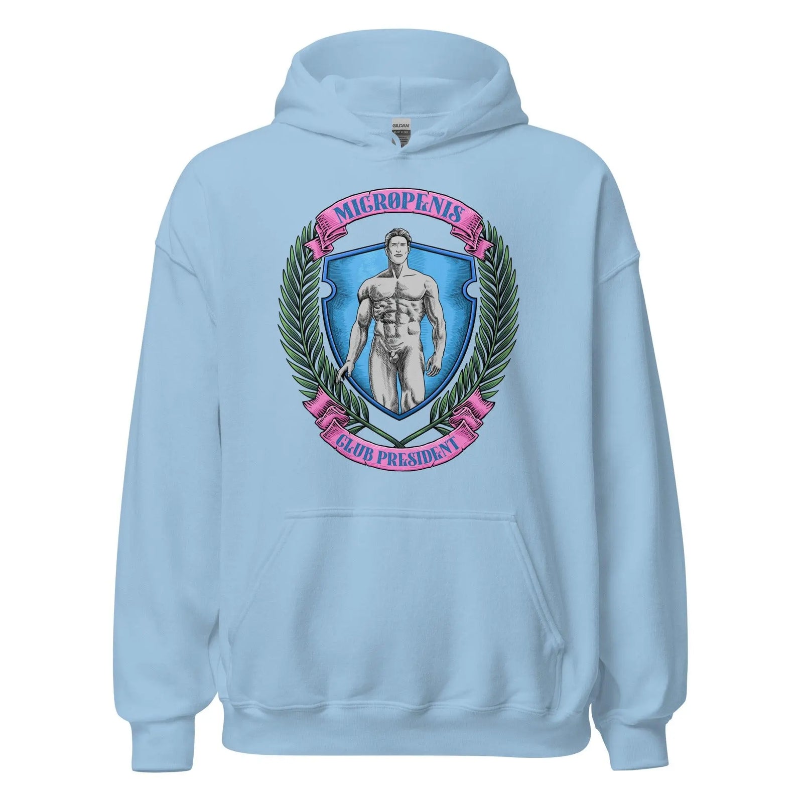 Micro Penis Club President Hoodie - Orbital Clothing