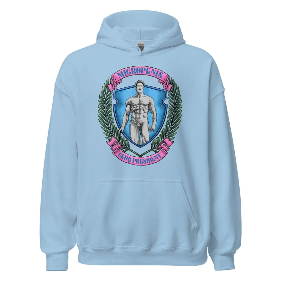 Micro Penis Club President Hoodie - Orbital Clothing