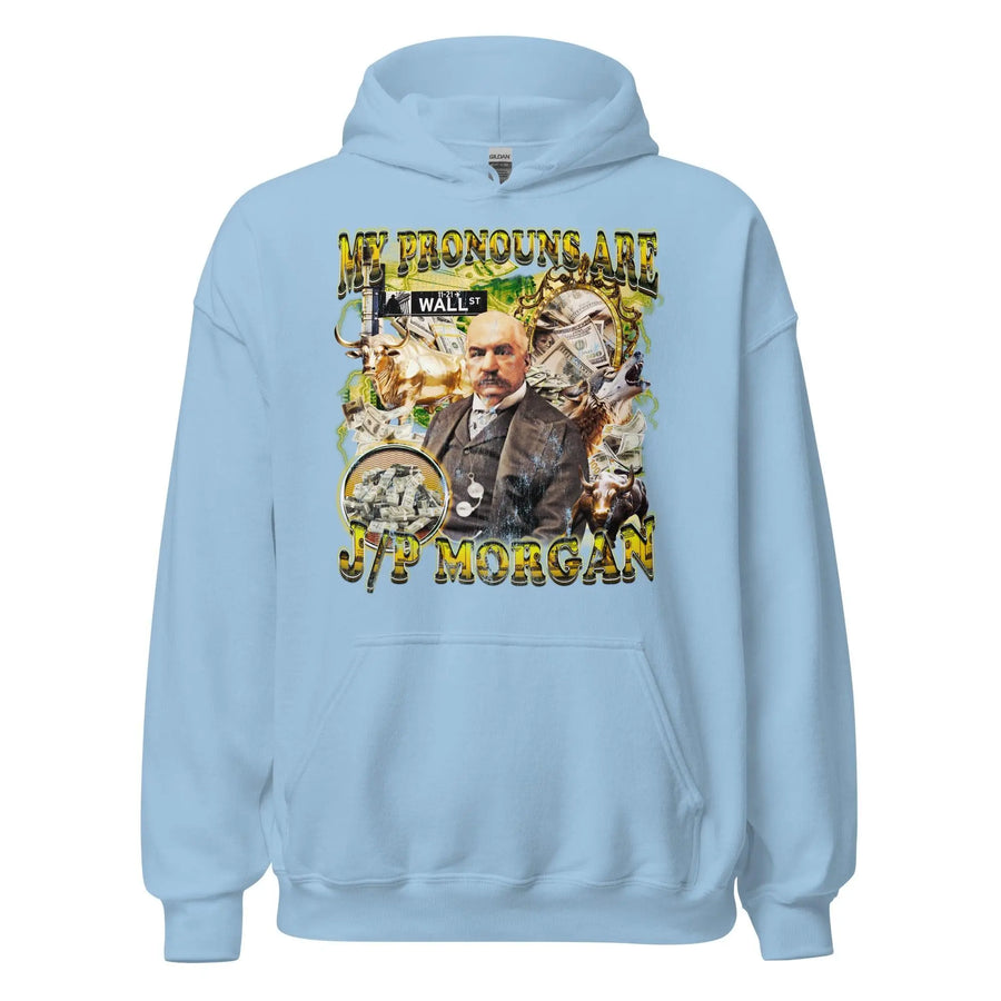 My Pronouns are J/P Morgan Hoodie - Orbital Clothing