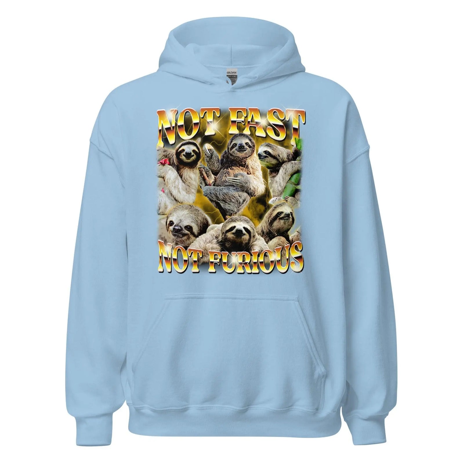 Not Fast Not Furious Hoodie - Orbital Clothing