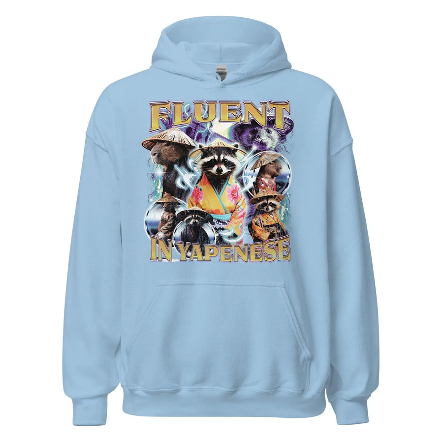 Fluent in Yapenese Hoodie - Orbital Clothing