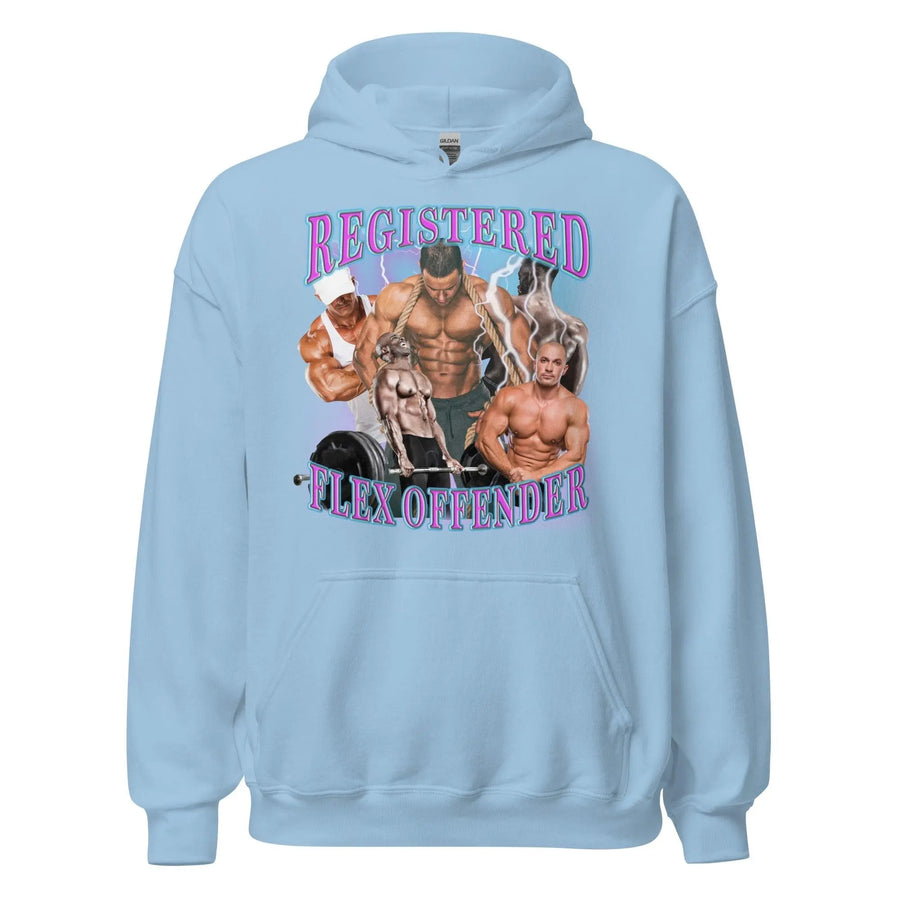 Registered Flex Offender Hoodie - Orbital Clothing
