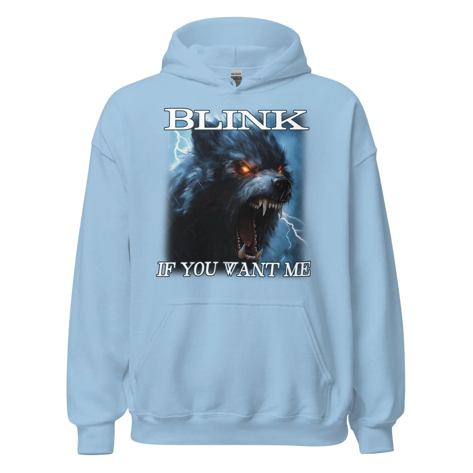 Blink If You Want Me Hoodie - Orbital Clothing