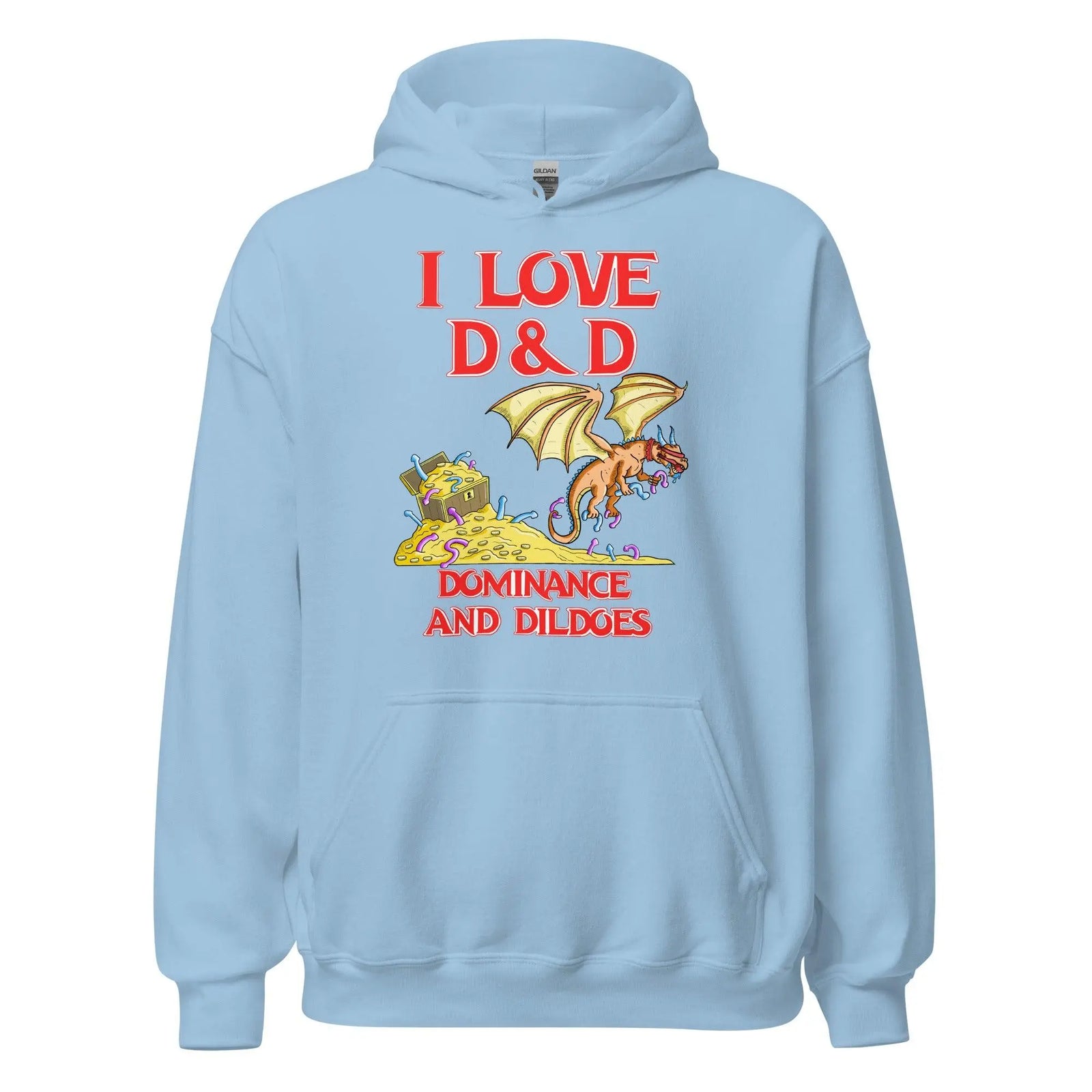I Love D&D (Dominance and Dildoes) Hoodie - Orbital Clothing
