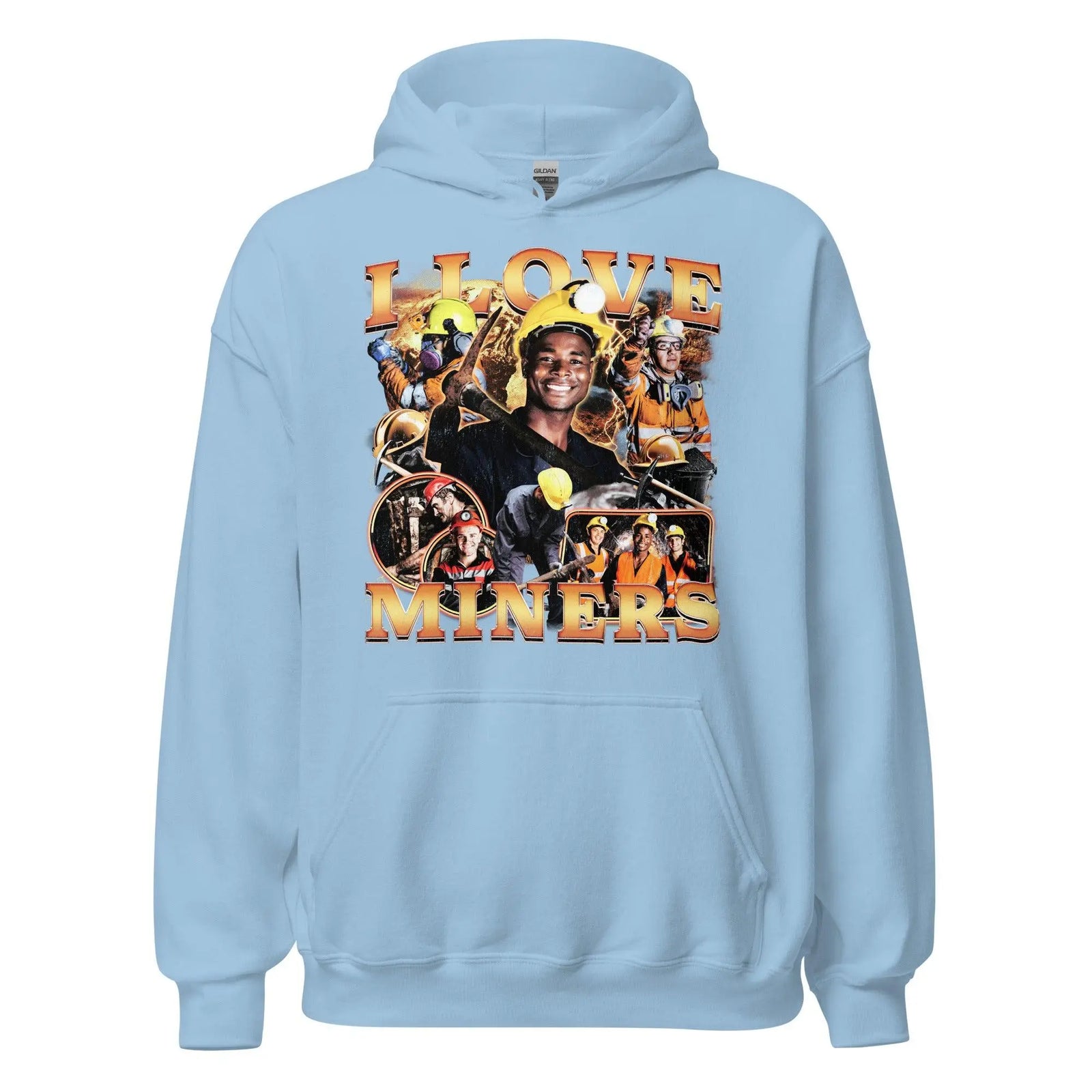I Love Miners (Updated Design!) Hoodie - Orbital Clothing
