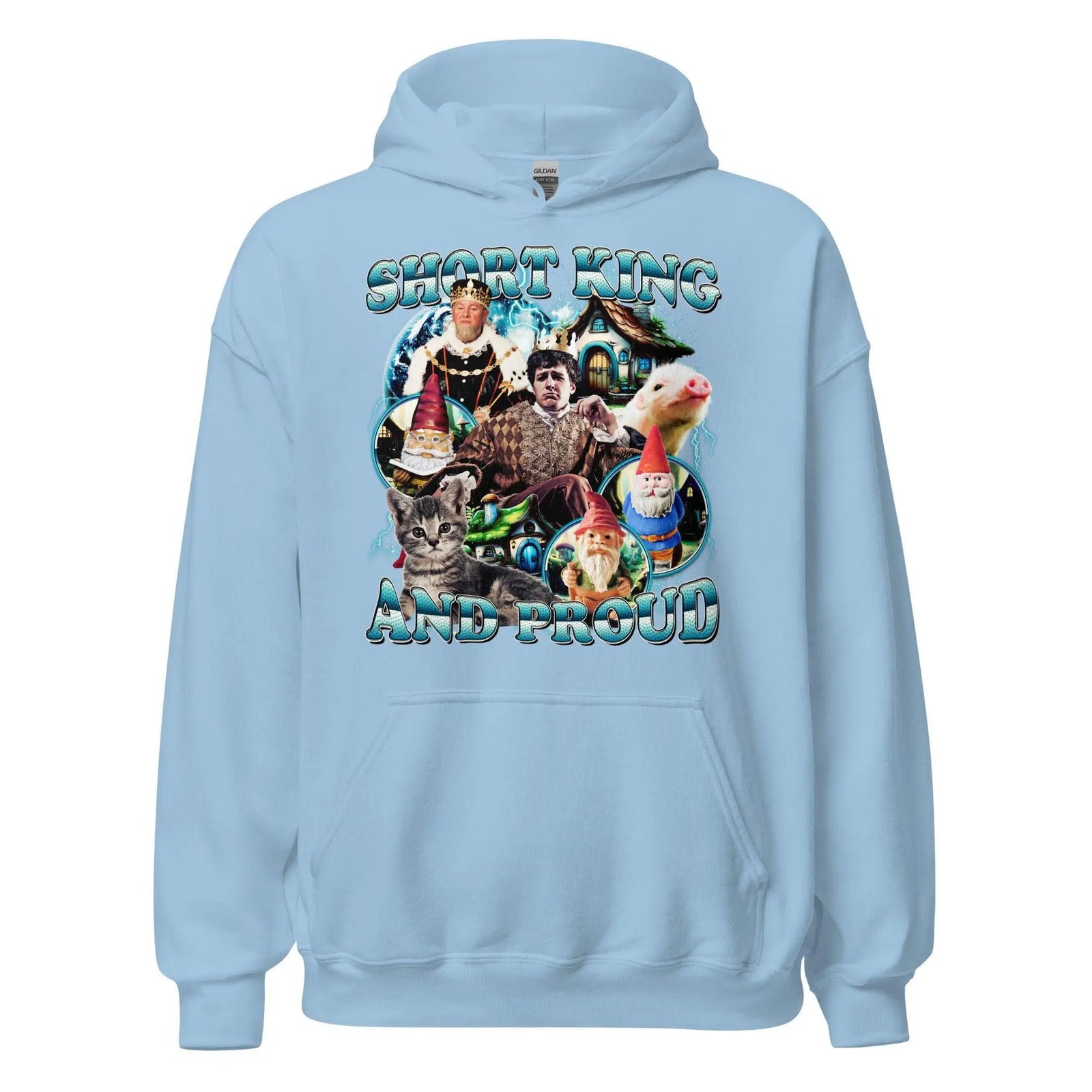 Short King and Proud Hoodie - Orbital Clothing