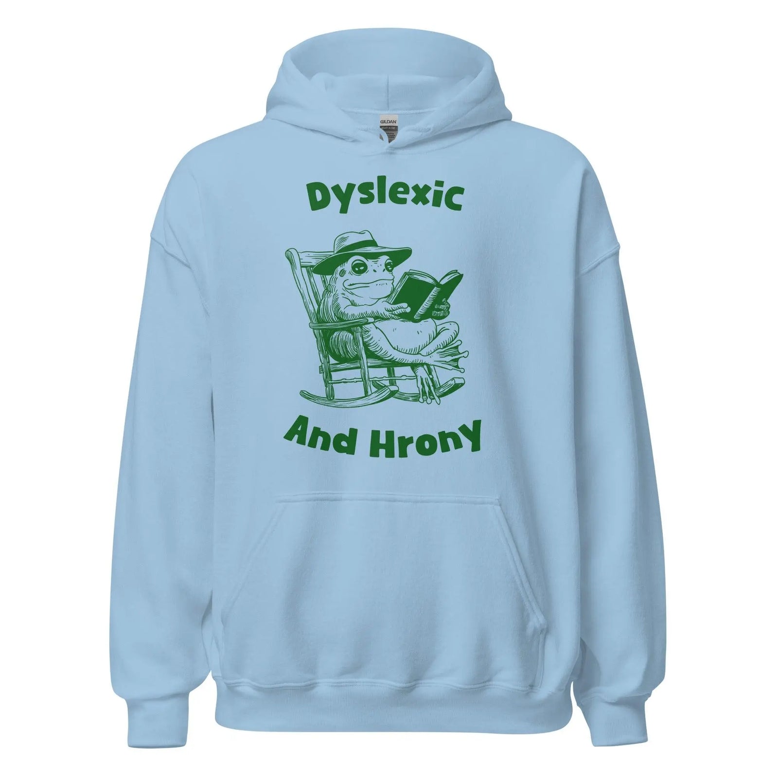 Dyslexic and Hrony Hoodie - Orbital Clothing