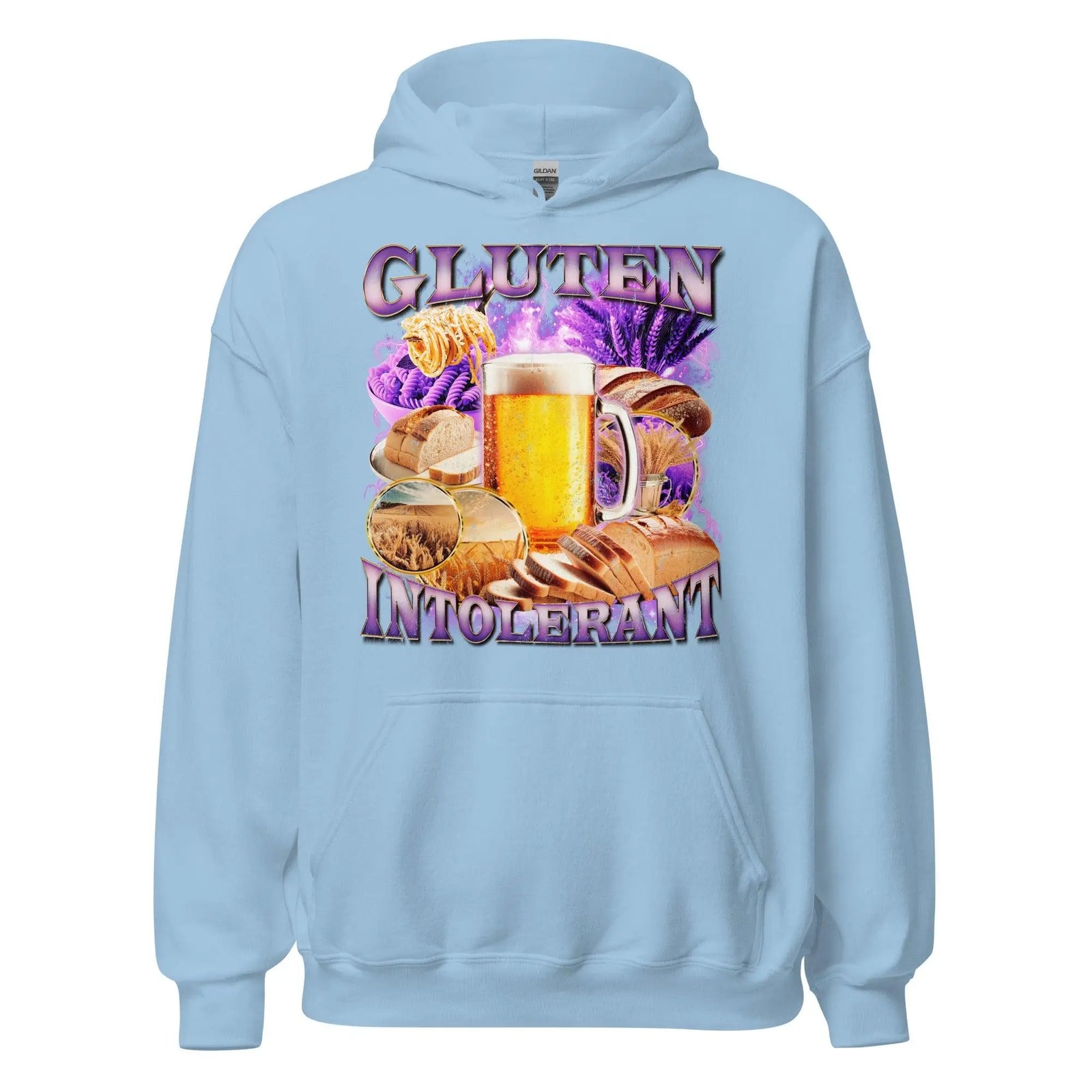 Gluten Intolerant (Updated Design) Hoodie - Orbital Clothing
