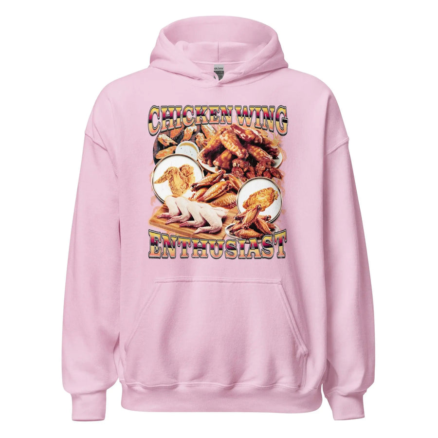 Chicken Wing Enthusiast Hoodie - Orbital Clothing