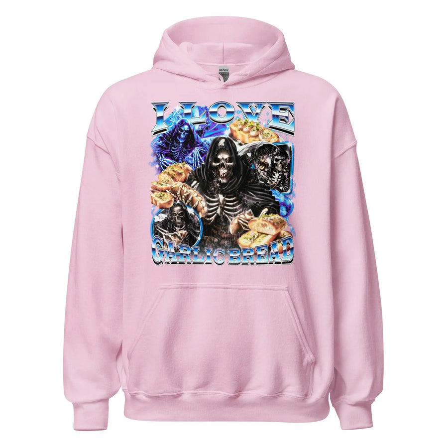 I Love Garlic Bread Hoodie - Orbital Clothing
