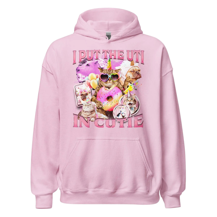 I Put the UTI in Cutie Hoodie - Orbital Clothing