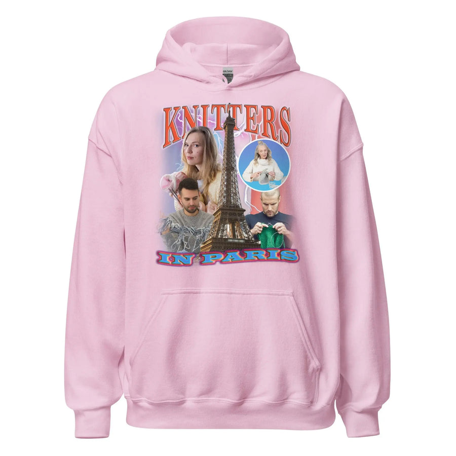 Knitters in Paris Hoodie - Orbital Clothing