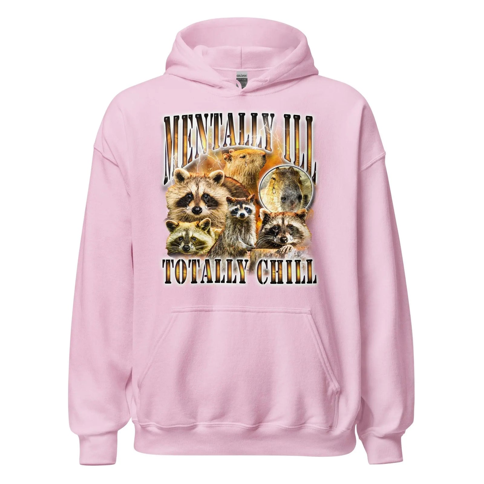 Mentally Ill Totally Chill Hoodie - Orbital Clothing