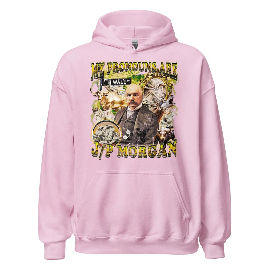 My Pronouns are J/P Morgan Hoodie - Orbital Clothing