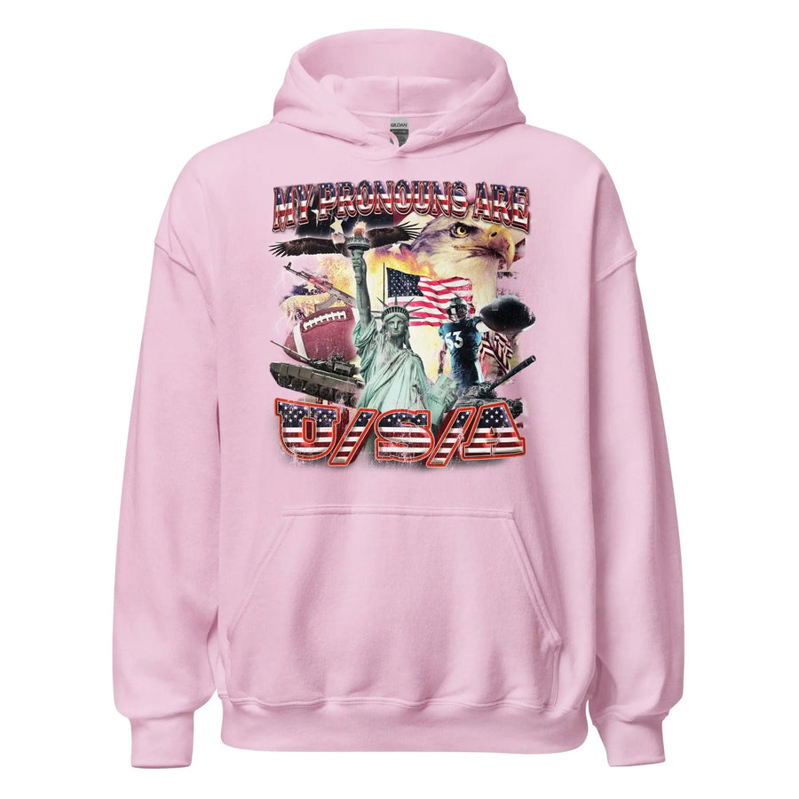 My Pronouns are U/S/A Hoodie - Orbital Clothing