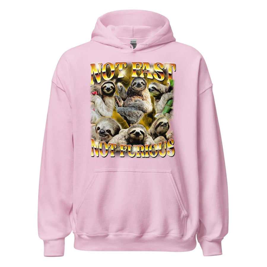 Not Fast Not Furious Hoodie - Orbital Clothing