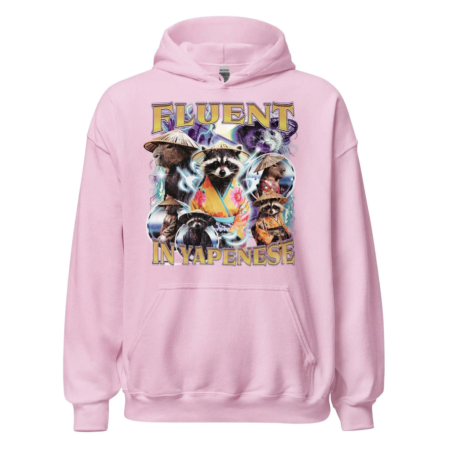Fluent in Yapenese Hoodie - Orbital Clothing