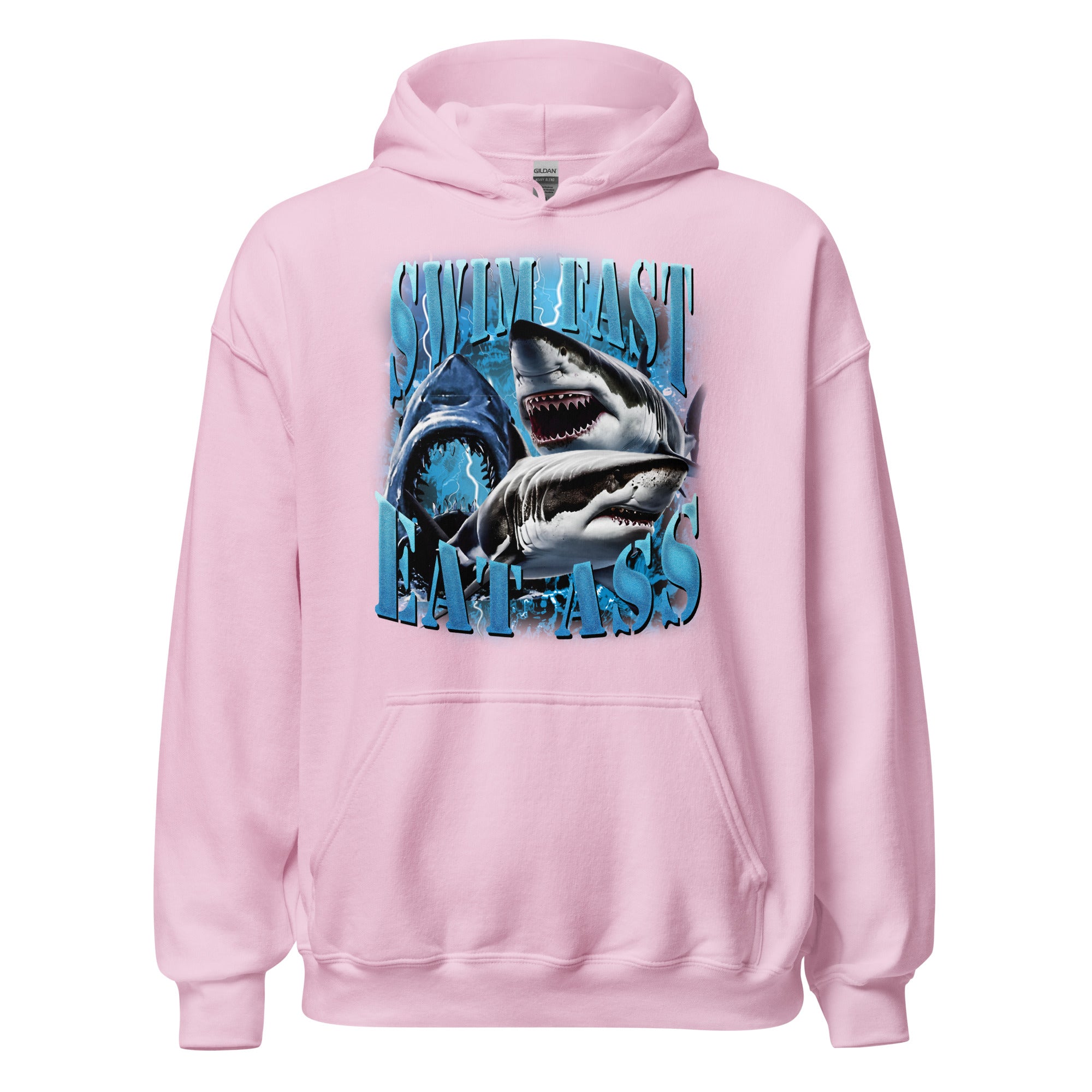 Swim Fast Eat Ass Hoodie