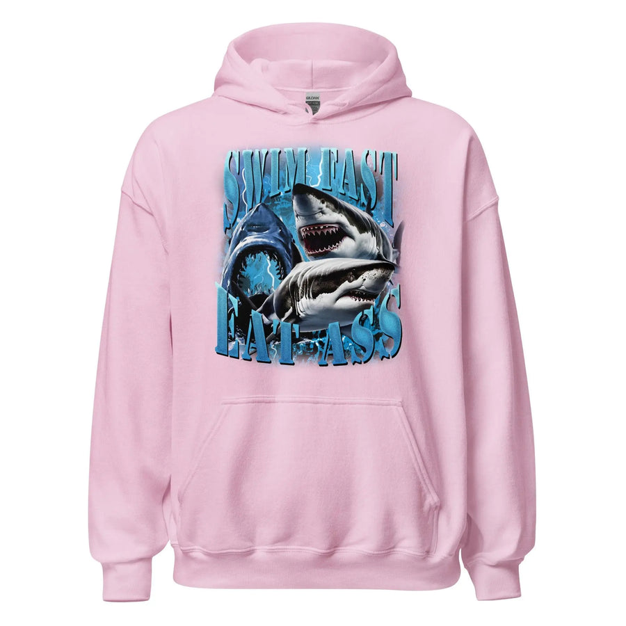 Swim Fast Eat Ass Hoodie - Orbital Clothing