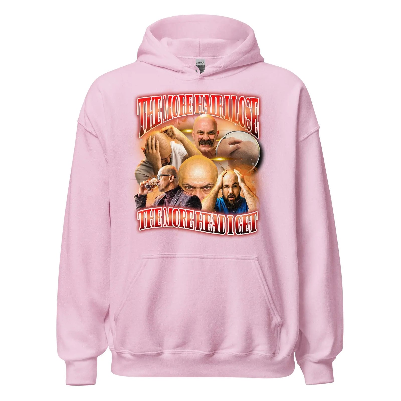The more hair I lose the more head I get Hoodie - Orbital Clothing