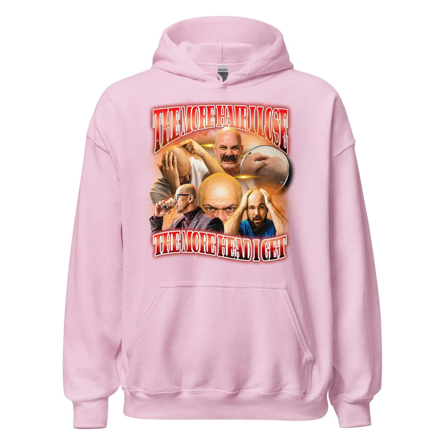 The more hair I lose the more head I get Hoodie - Orbital Clothing