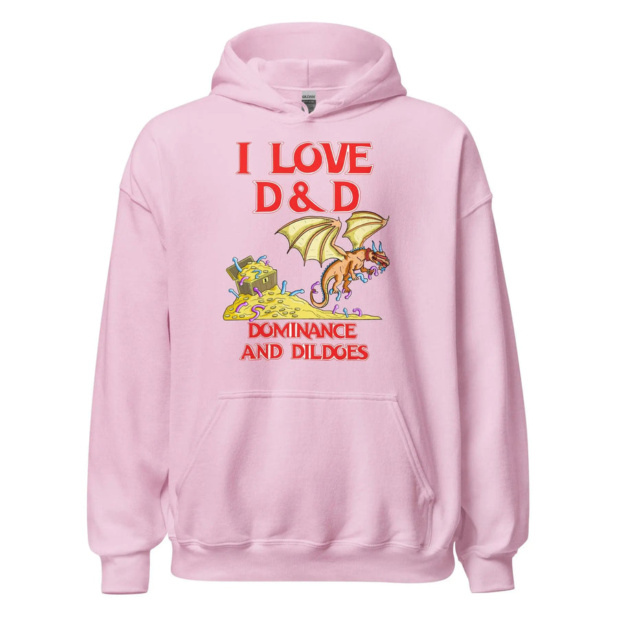 I Love D&D (Dominance and Dildoes) Hoodie - Orbital Clothing