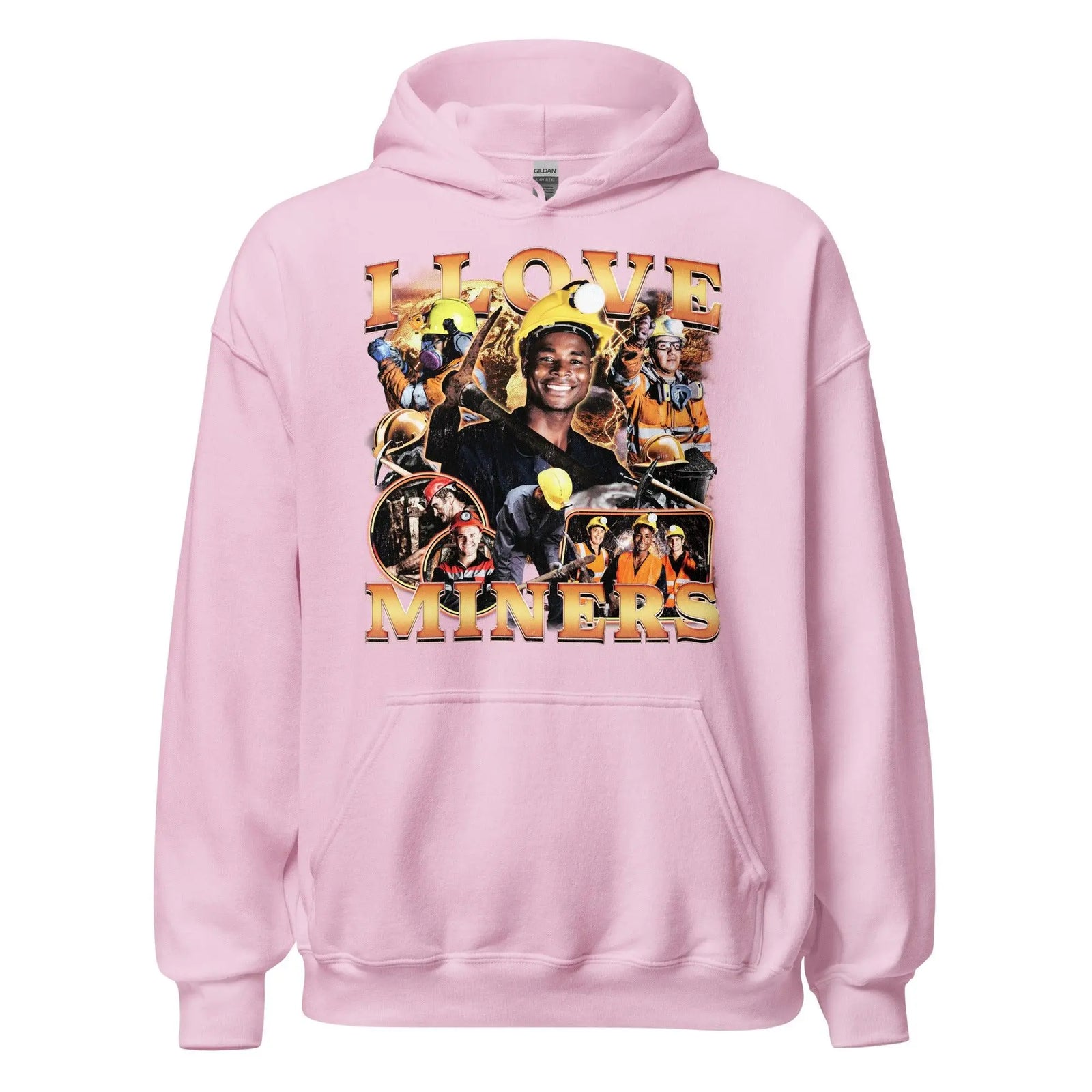 I Love Miners (Updated Design!) Hoodie - Orbital Clothing