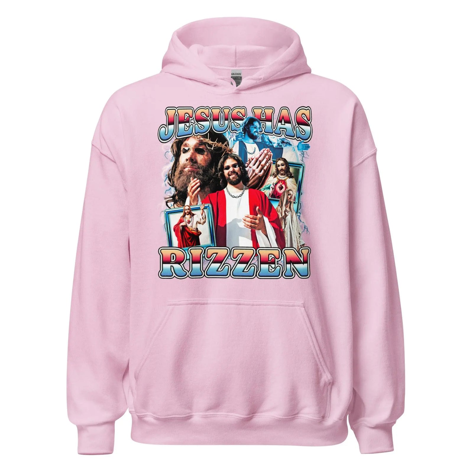 Jesus Has Rizzen (Updated Design) Hoodie - Orbital Clothing