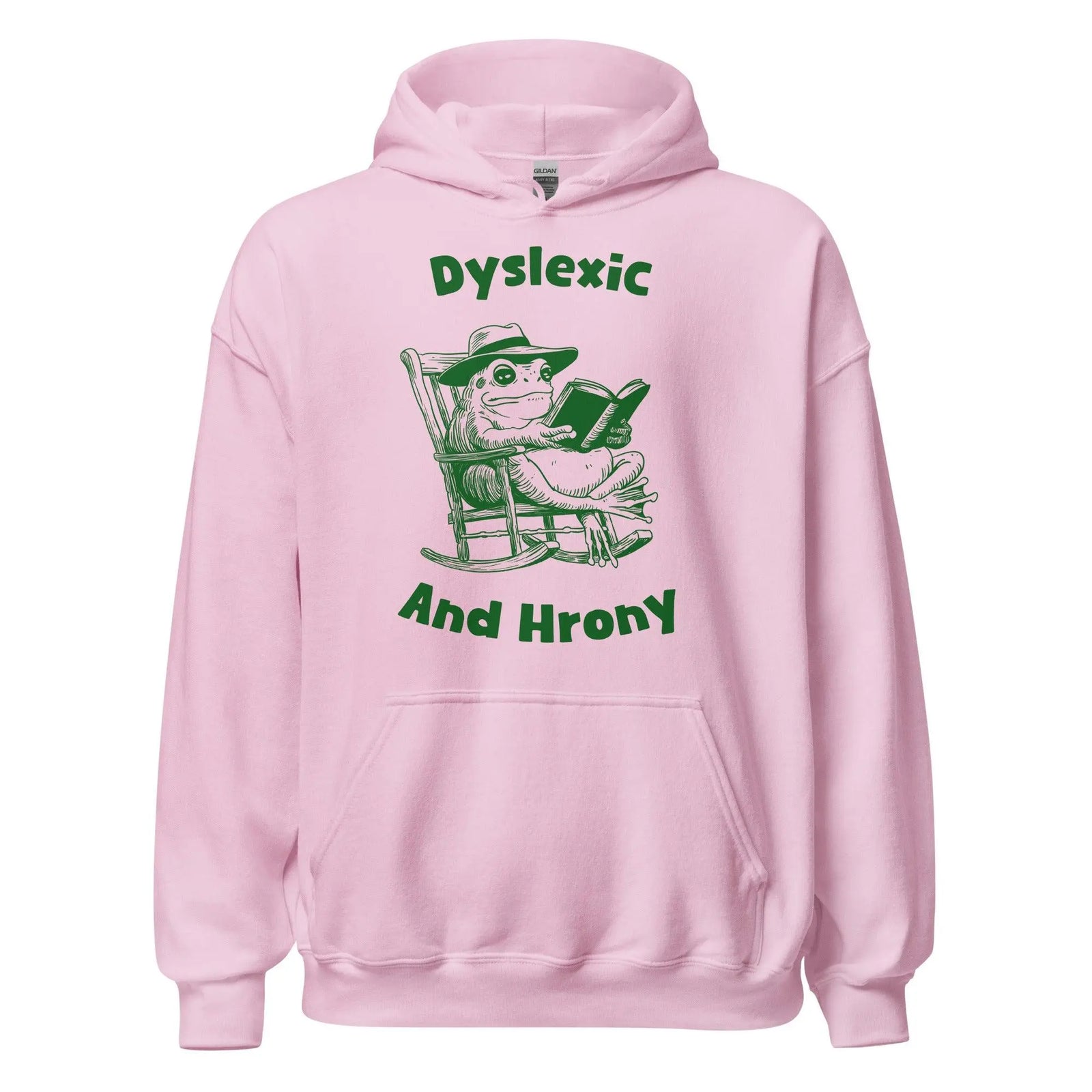 Dyslexic and Hrony Hoodie - Orbital Clothing