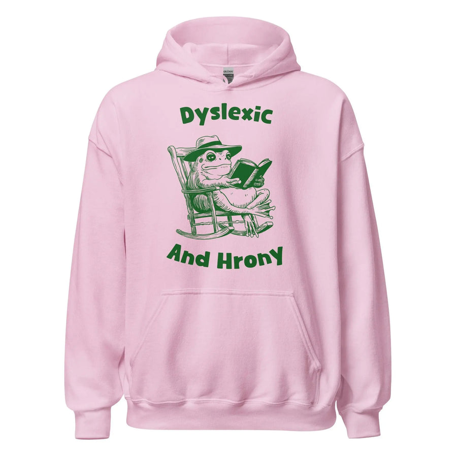 Dyslexic and Hrony Hoodie - Orbital Clothing
