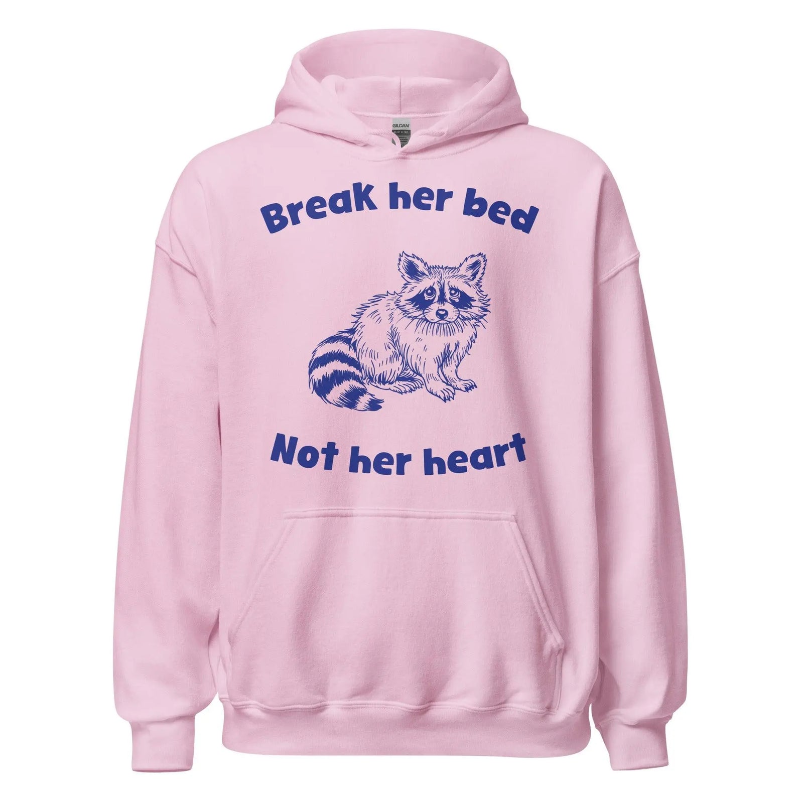 Break Her Bed Not Her Heart Hoodie - Orbital Clothing