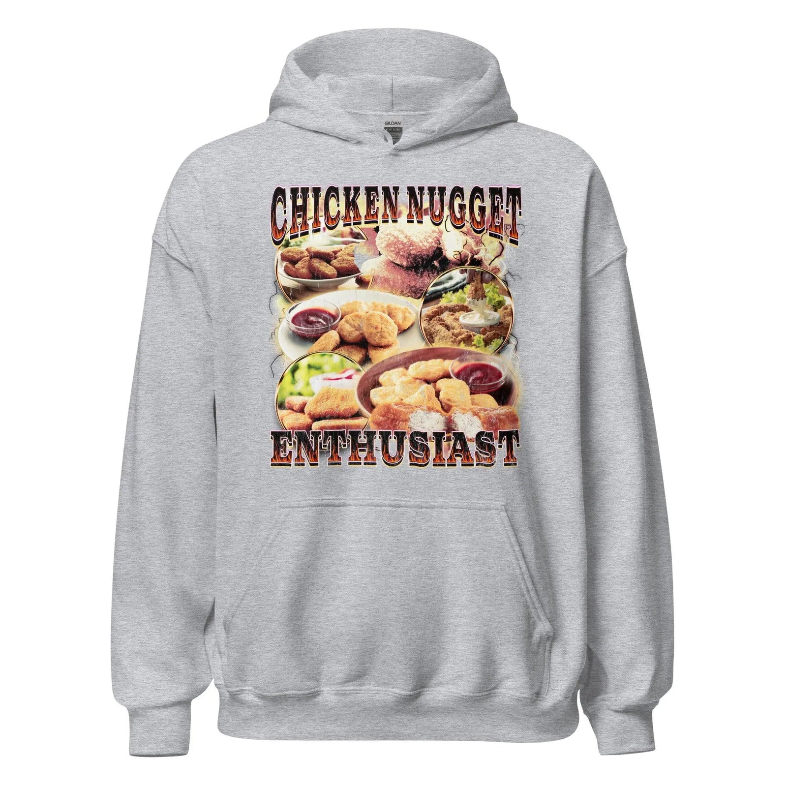 Chicken Nugget Enthusiast Hoodie - Orbital Clothing