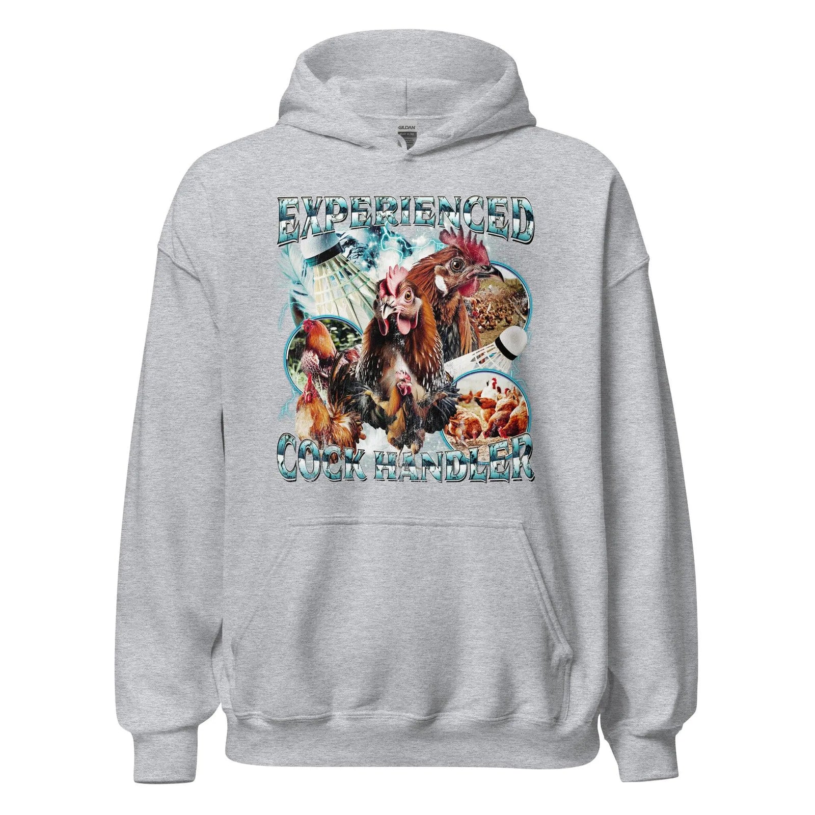 Experienced Cock Handler (Updated Design!) Hoodie - Orbital Clothing