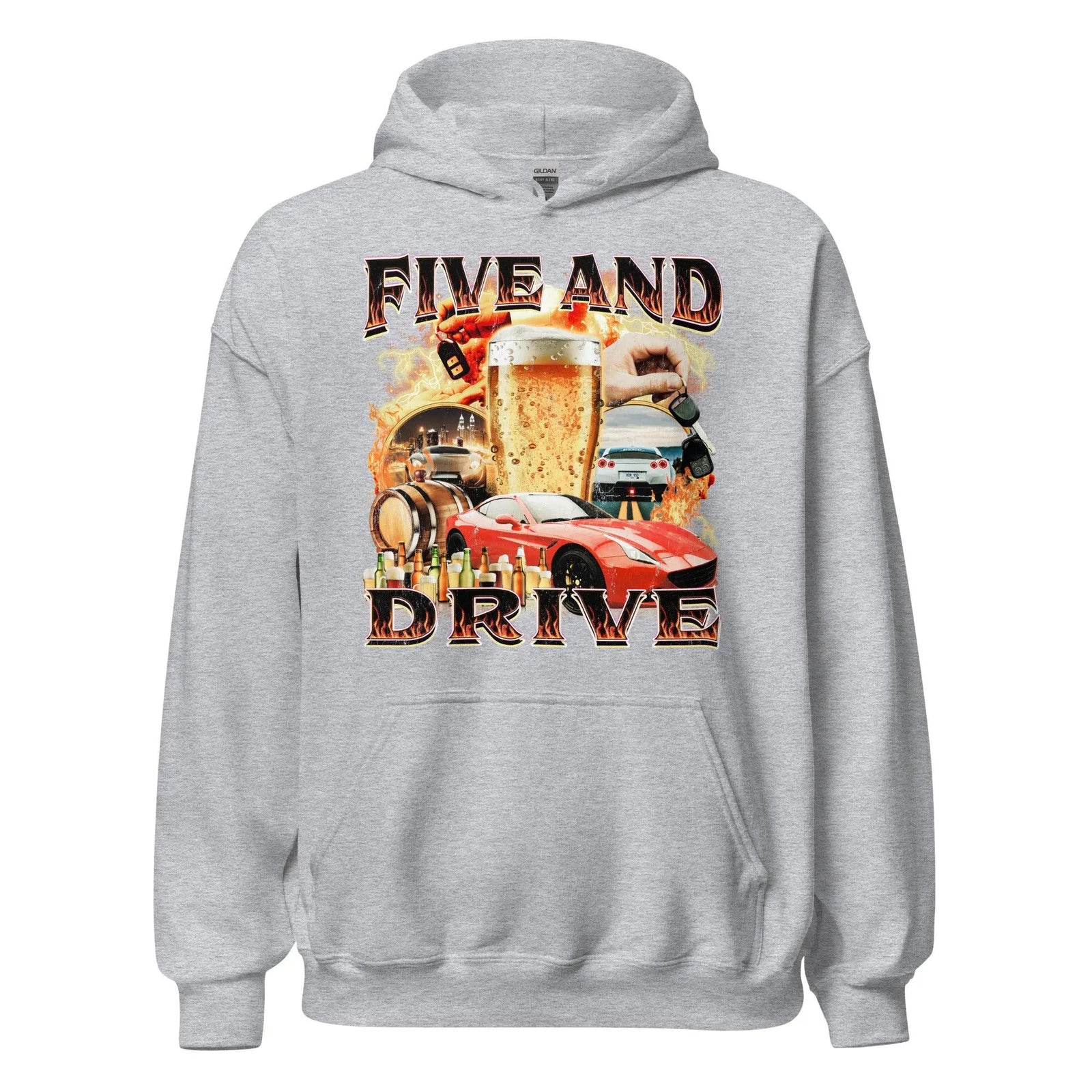 Five and Drive Hoodie - Orbital Clothing