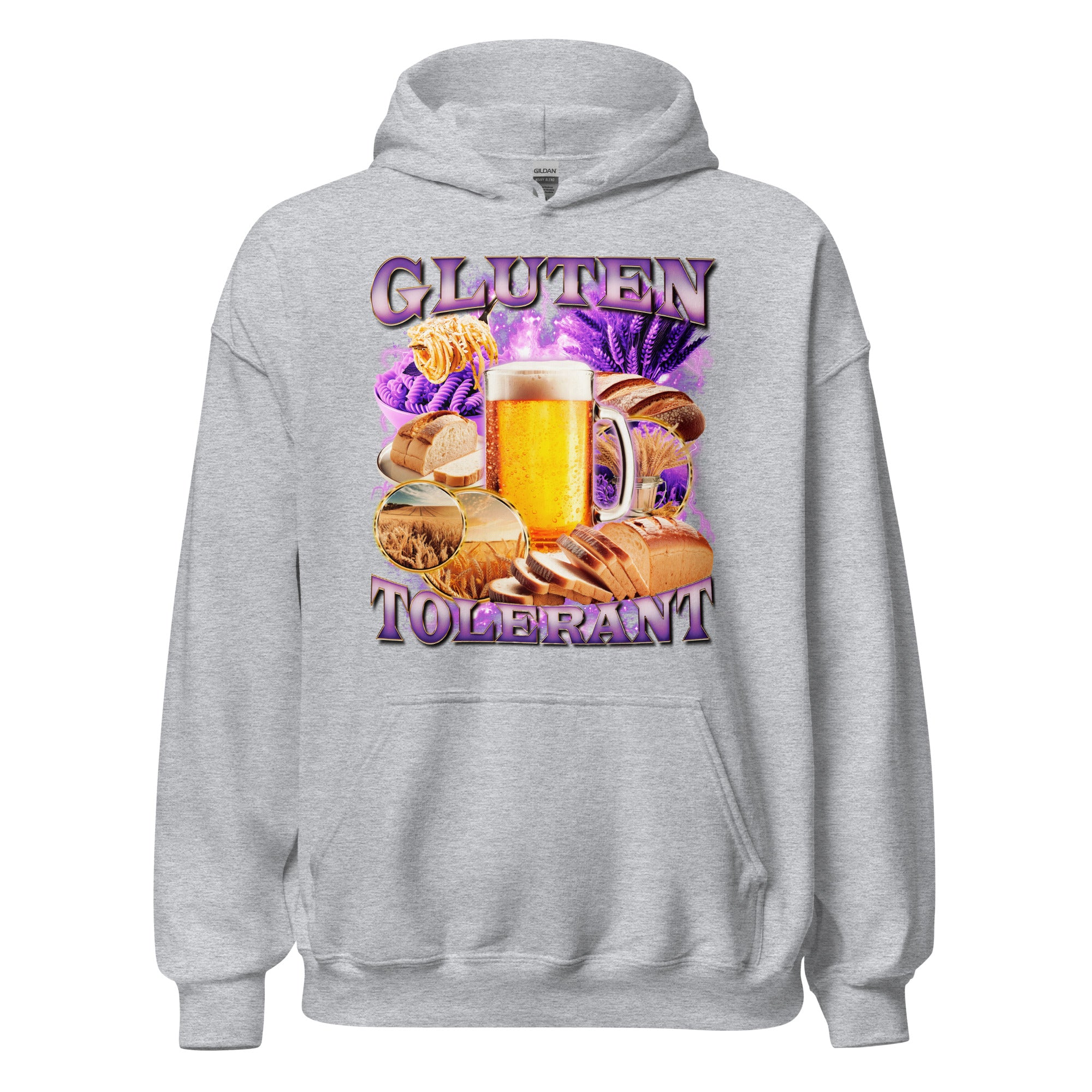 Gluten Tolerant (New Design!) Hoodie